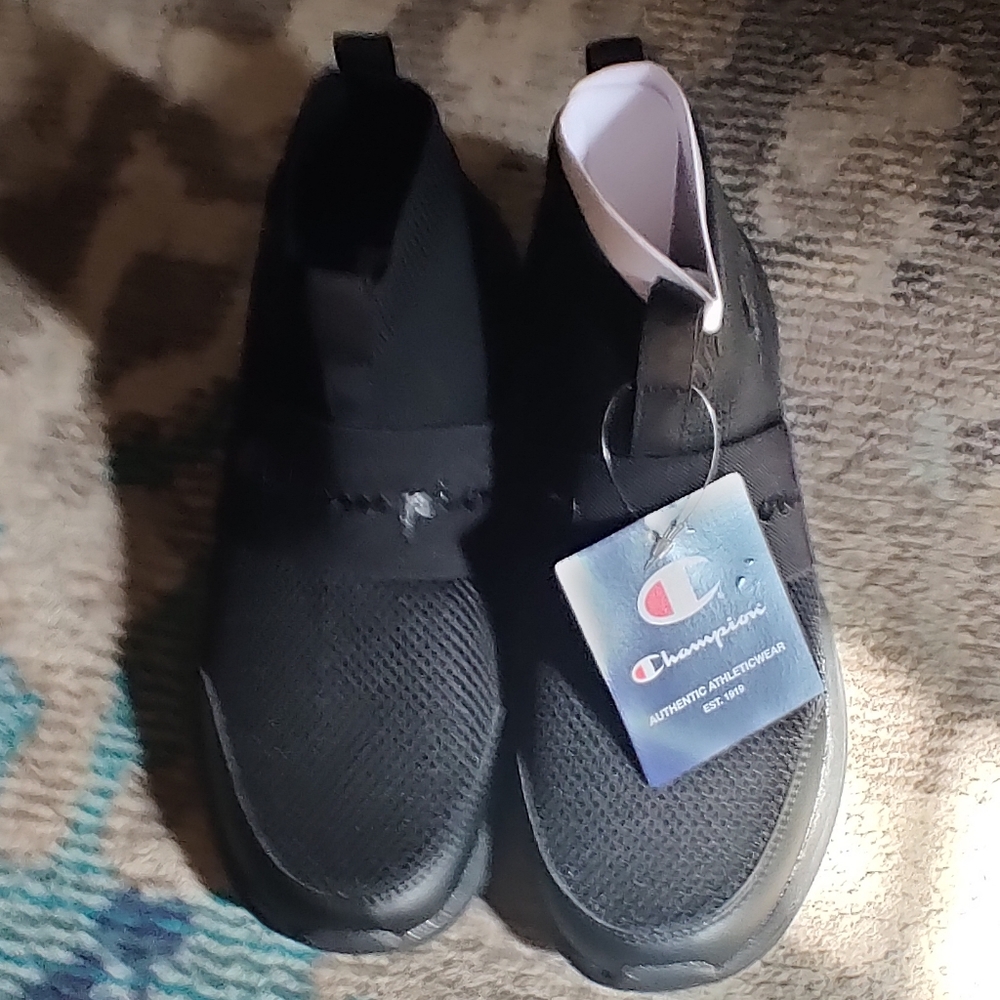 Champion High Tops Youth 6 Black